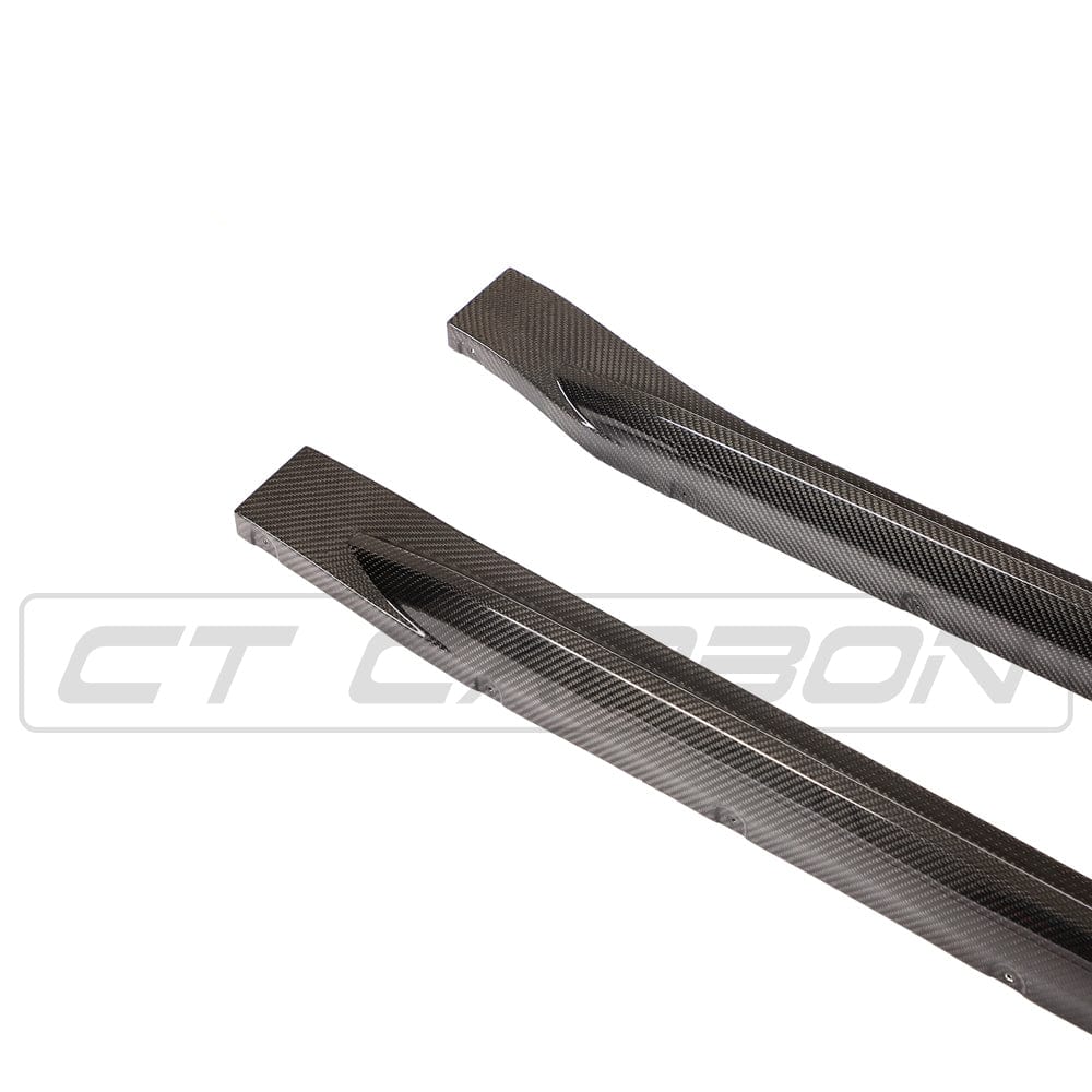 BMW M4 G82/G83 CARBON FIBRE SIDE SKIRT REPLACEMENT V1 - CT DESIGN