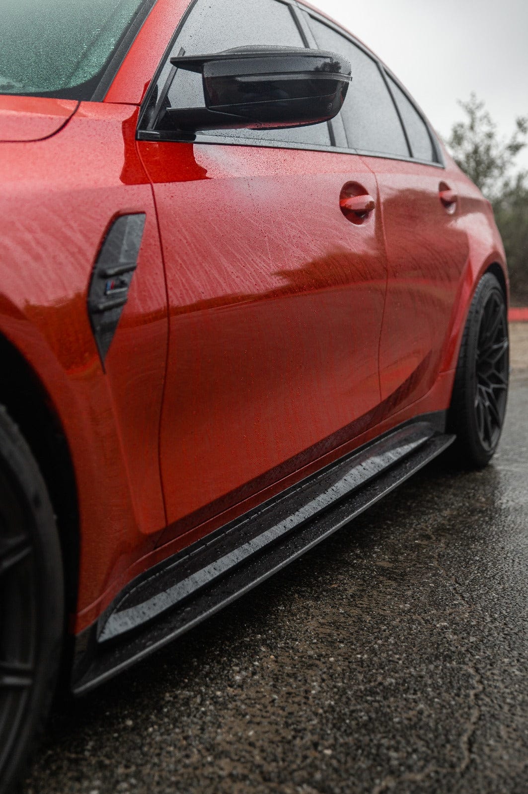 BMW M4 G82/G83 CARBON FIBRE SIDE SKIRT REPLACEMENT V1 - CT DESIGN