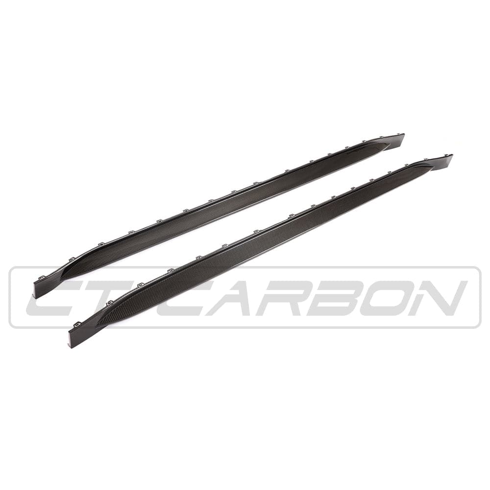 BMW M4 G82/G83 CARBON FIBRE SIDE SKIRT REPLACEMENT V1 - CT DESIGN