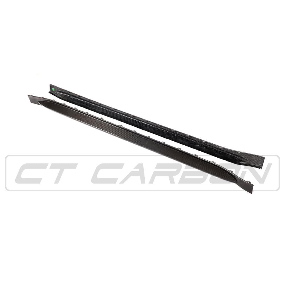 BMW M4 G82/G83 CARBON FIBRE SIDE SKIRT REPLACEMENT V1 - CT DESIGN