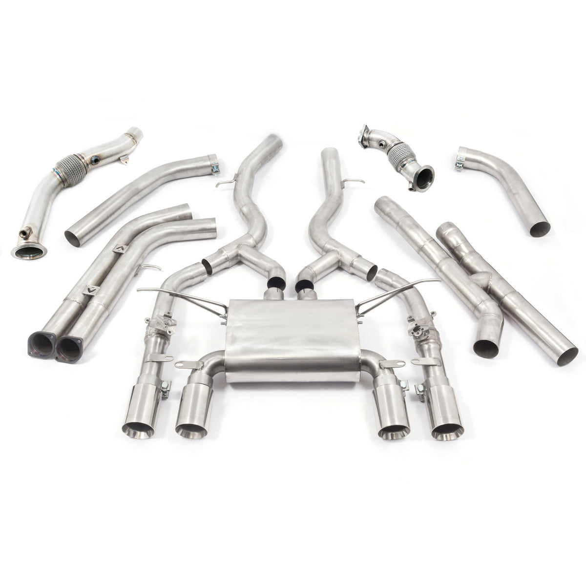 BMW M4 (F82) 3" Valved Turbo Back Performance Exhaust