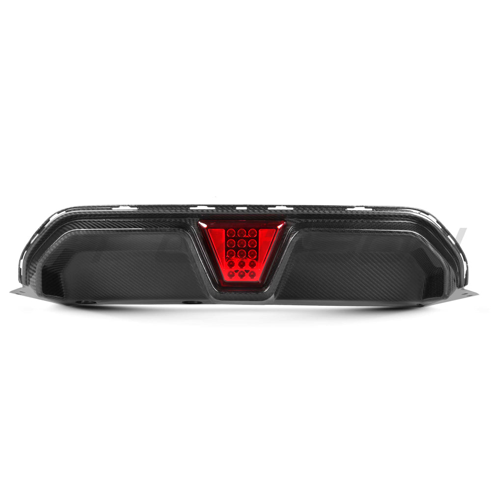 BMW M5 F90 2018-2024 PRE PREG CARBON FIBRE DIFFUSER WITH LED - V4