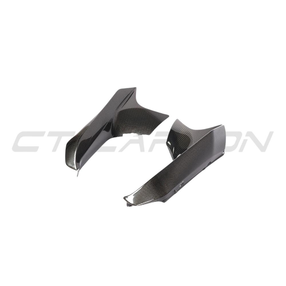 BMW M5 F90 PRE LCI 2017-2020 CARBON FIBRE SPLITTER CORNERS