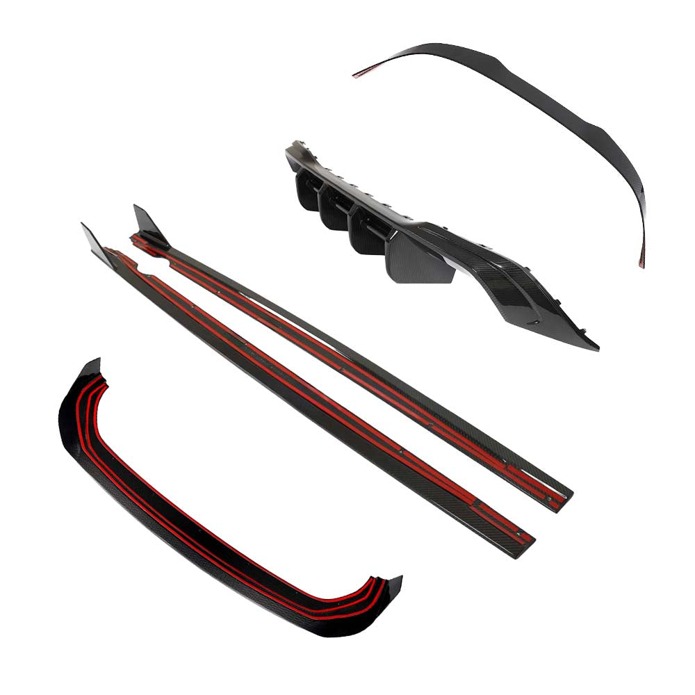 VW GOLF R CS MK8.5 2024+ CARBON FIBRE KIT - CT DESIGN