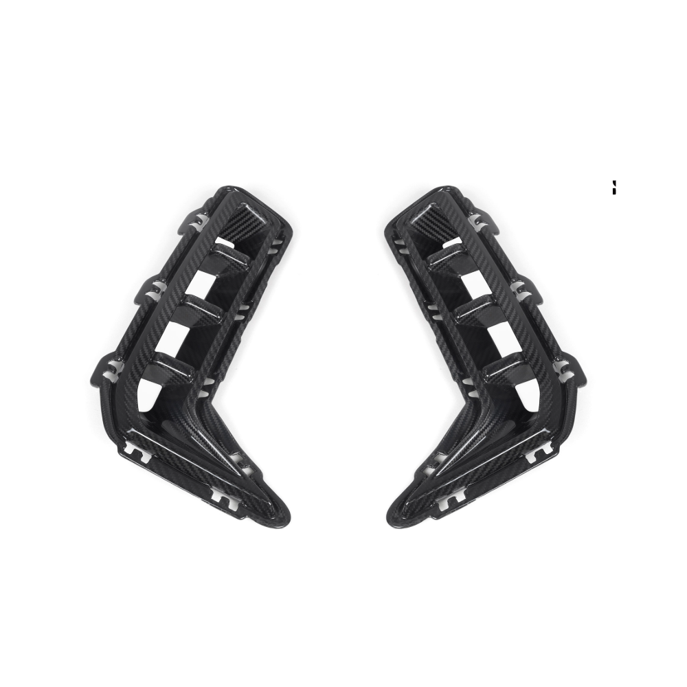 BMW G05 X5 LCI 2023+ CARBON FIBRE FRONT BUMPER CORNERS