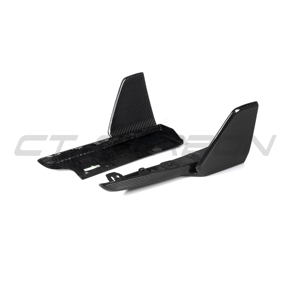 BMW G05 X5 2019+ PRE LCI M SPORT CARBON FIBRE REAR BUMPER CORNERS