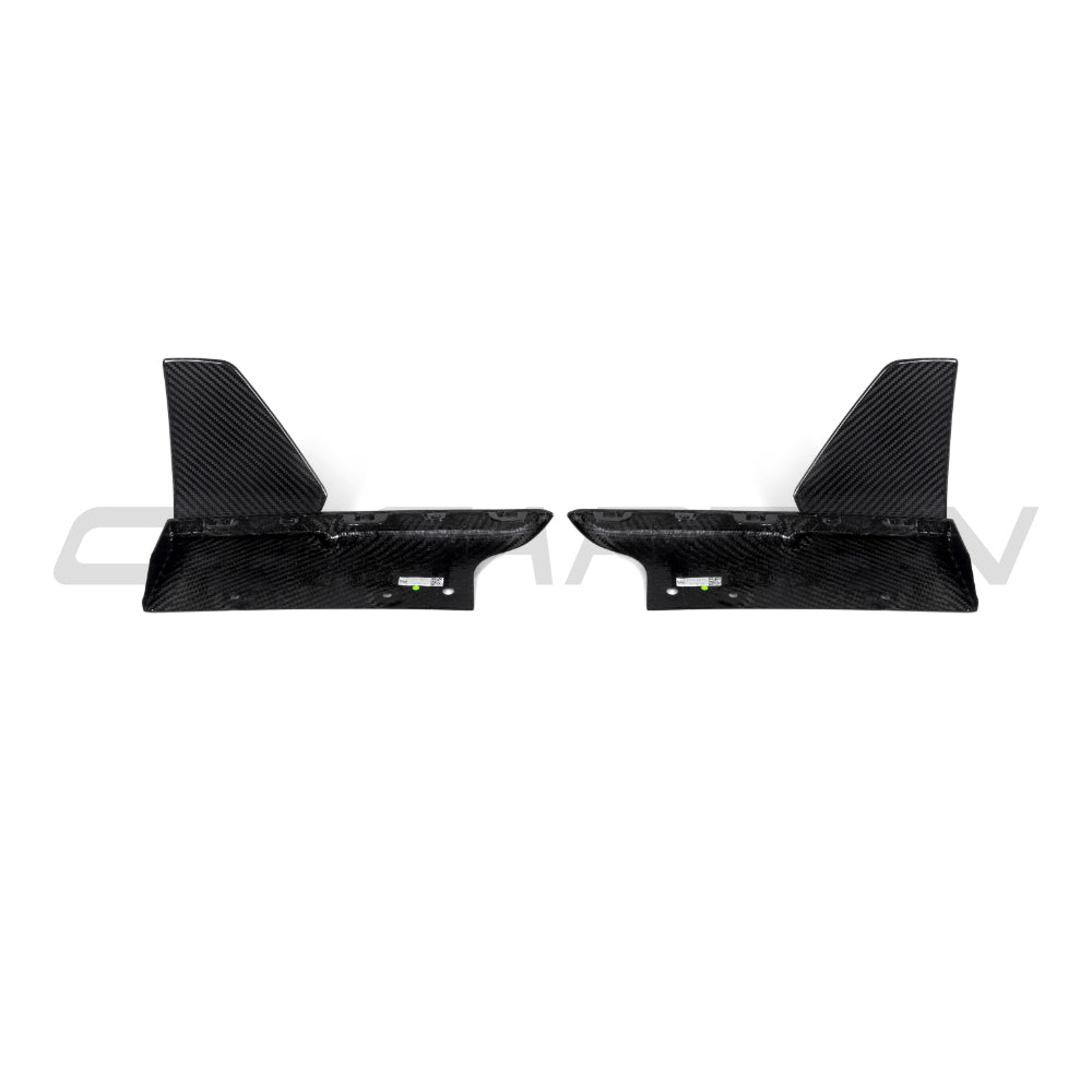 BMW G05 X5 2019+ PRE LCI M SPORT CARBON FIBRE REAR BUMPER CORNERS