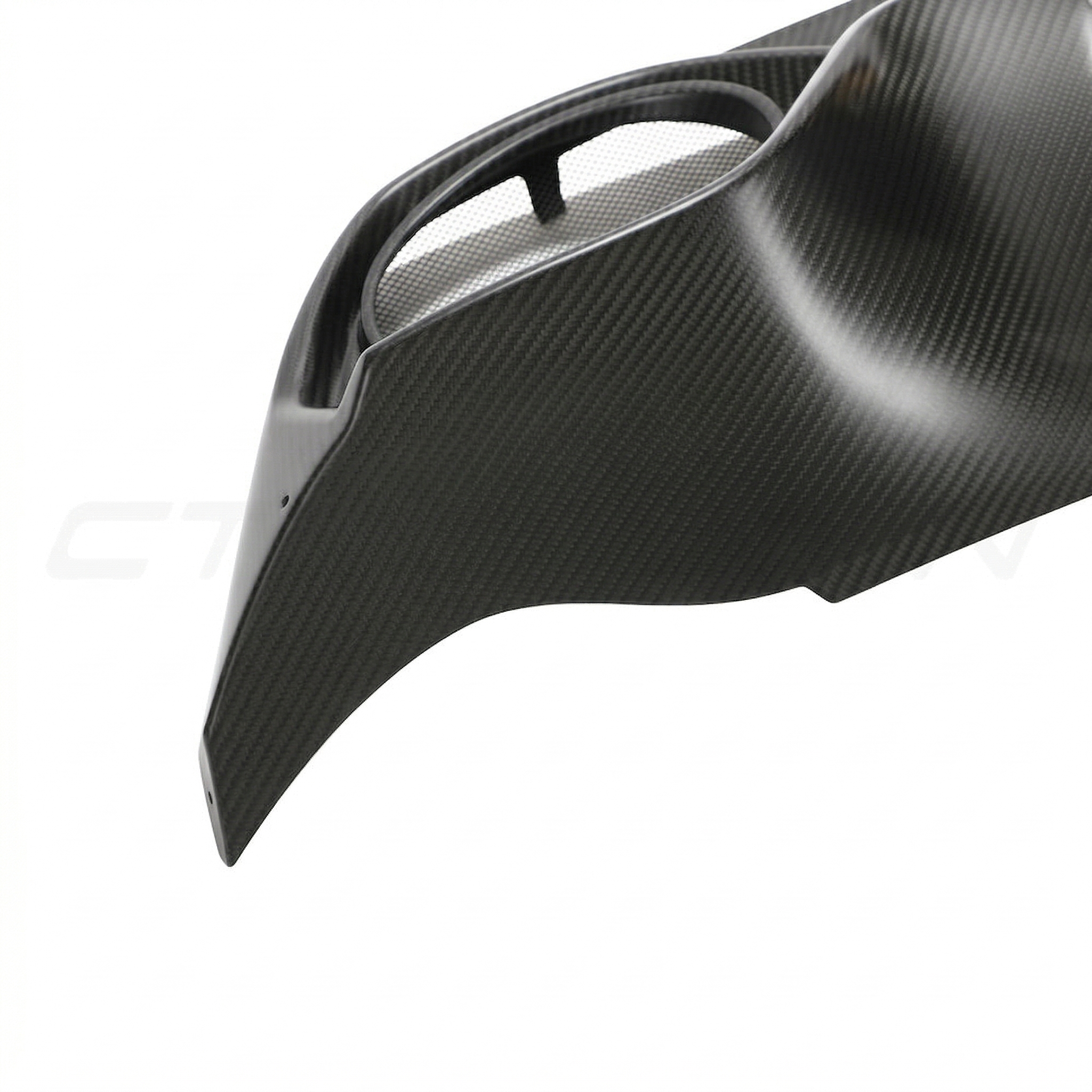 AUDI RS3 8Y 2022-2024 SALOON MATTE CARBON FIBRE DIFFUSER - V1 - CT DESIGN