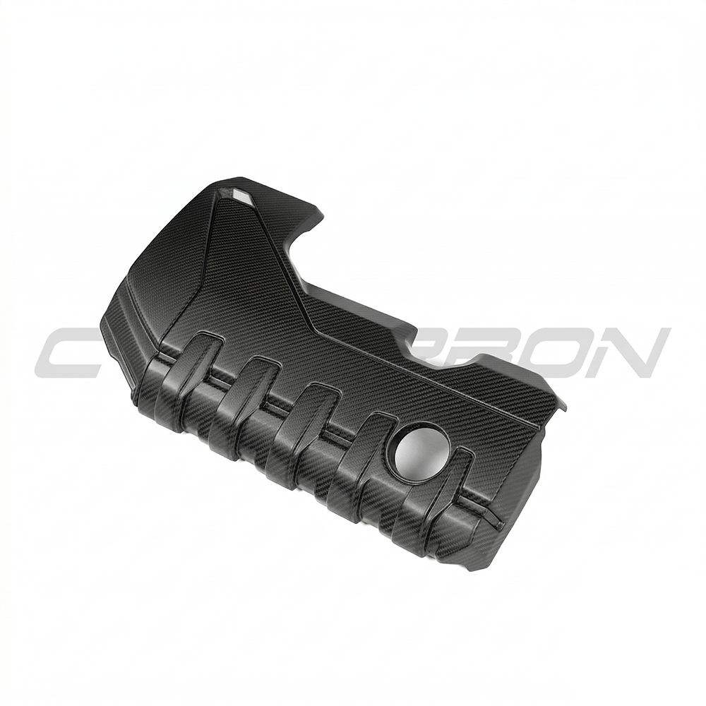 AUDI RS3 8Y 2020+ MATTE CARBON FIBRE ENGINE COVER - CT DESIGN