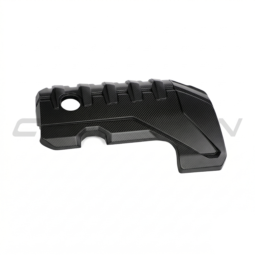 AUDI RS3 8Y 2020+ MATTE CARBON FIBRE ENGINE COVER - CT DESIGN