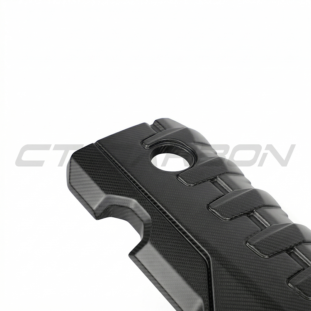 AUDI RS3 8Y 2020+ MATTE CARBON FIBRE ENGINE COVER - CT DESIGN