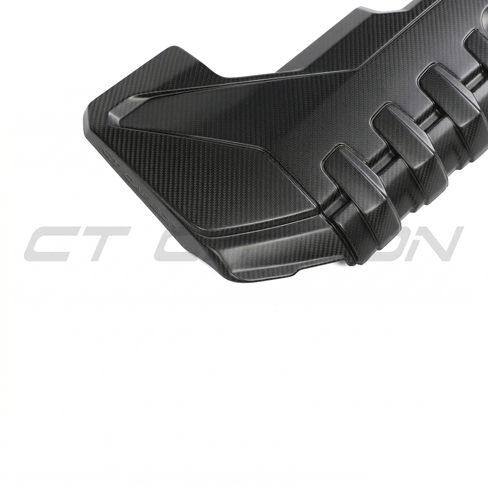 AUDI RS3 8Y 2020+ MATTE CARBON FIBRE ENGINE COVER - CT DESIGN