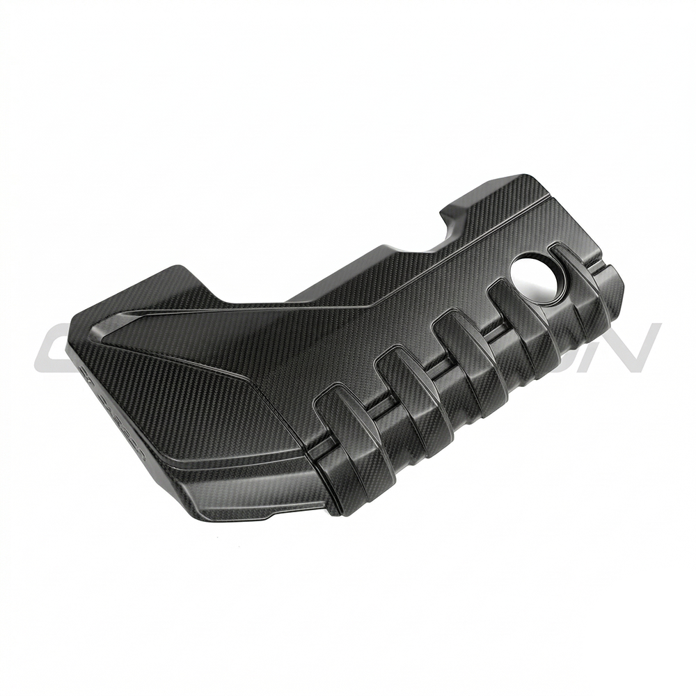 AUDI RS3 8Y 2020+ MATTE CARBON FIBRE ENGINE COVER - CT DESIGN