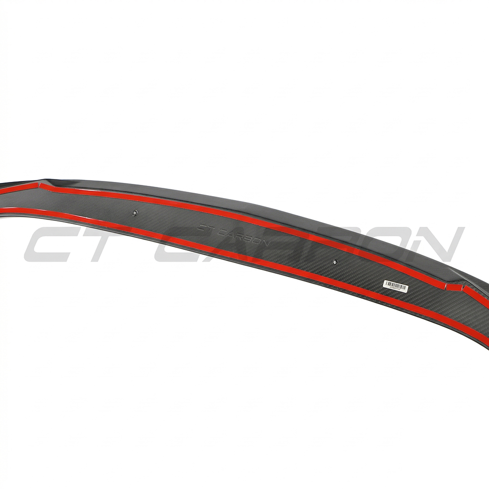 AUDI RS3 8Y 2025+ MATTE CARBON FIBRE SPLITTER - CT DESIGN V2