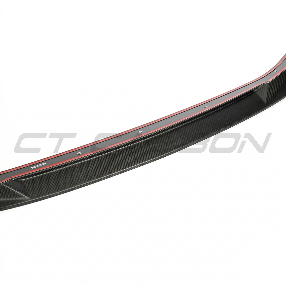 AUDI RS3 8Y 2025+ MATTE CARBON FIBRE SPLITTER - CT DESIGN V2
