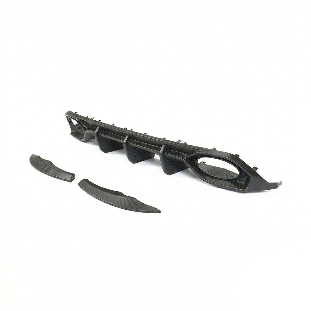 AUDI RS3 8Y 2022-2024 SPORTBACK MATTE CARBON FIBRE DIFFUSER - V1 - CT DESIGN