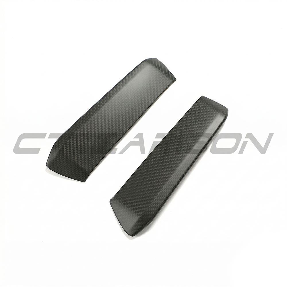 AUDI RS3 8Y 2022-2024 MATTE CARBON FIBRE FRONT BUMPER CORNERS - CT DESIGN