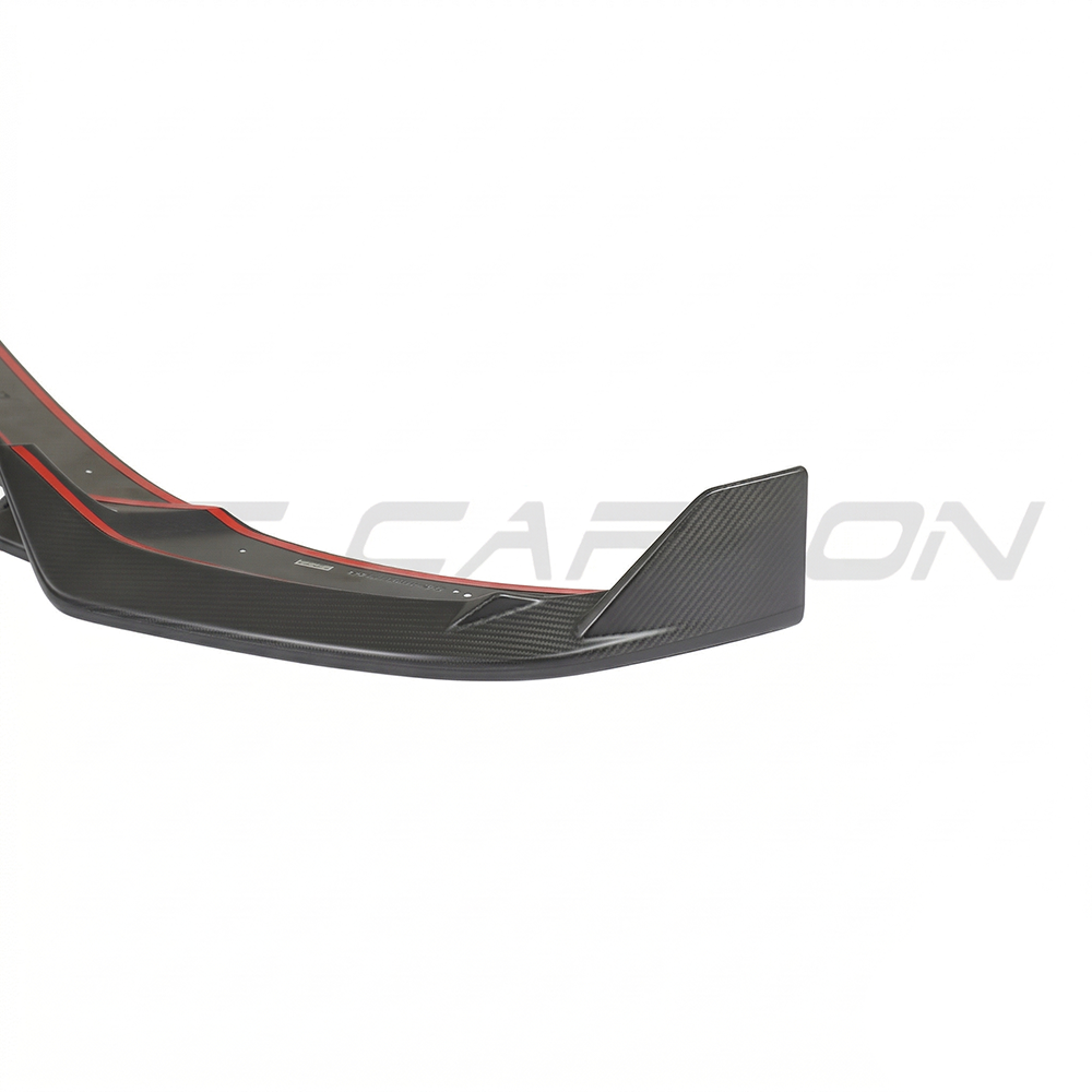 AUDI RSQ8 2020-2025 MATTE CARBON FIBRE FRONT SPLITTER - CT DESIGN