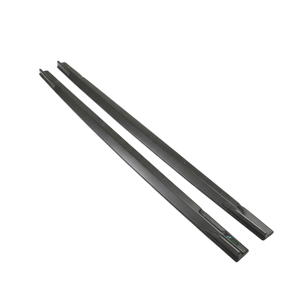 AUDI RS3 8Y 2022+ MATTE CARBON FIBRE SIDE SKIRTS - CT DESIGN