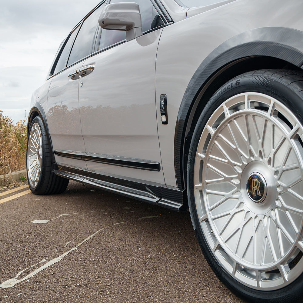 ROLLS ROYCE CULLINAN CARBON FIBRE WHEEL ARCH EXTENSIONS - CT DESIGN