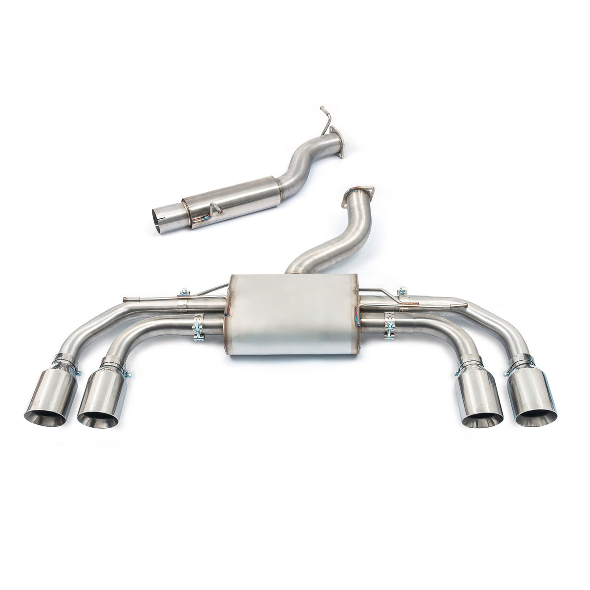 VW Tiguan R (21>) 2.0 TSI Race GPF Back Performance Exhaust