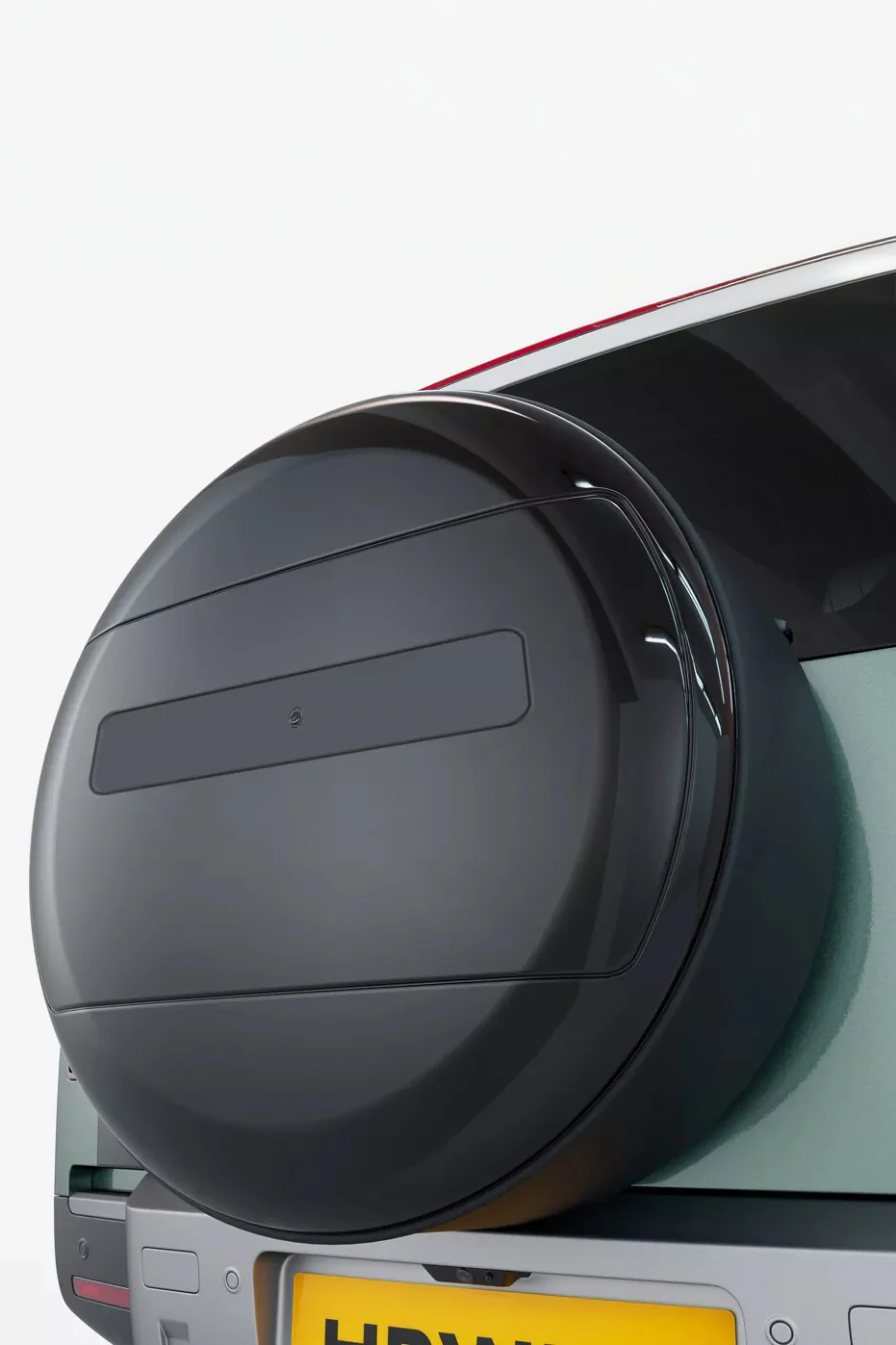 Land Rover Defender 90 & 110 Gloss Black Rear Wheel Cover