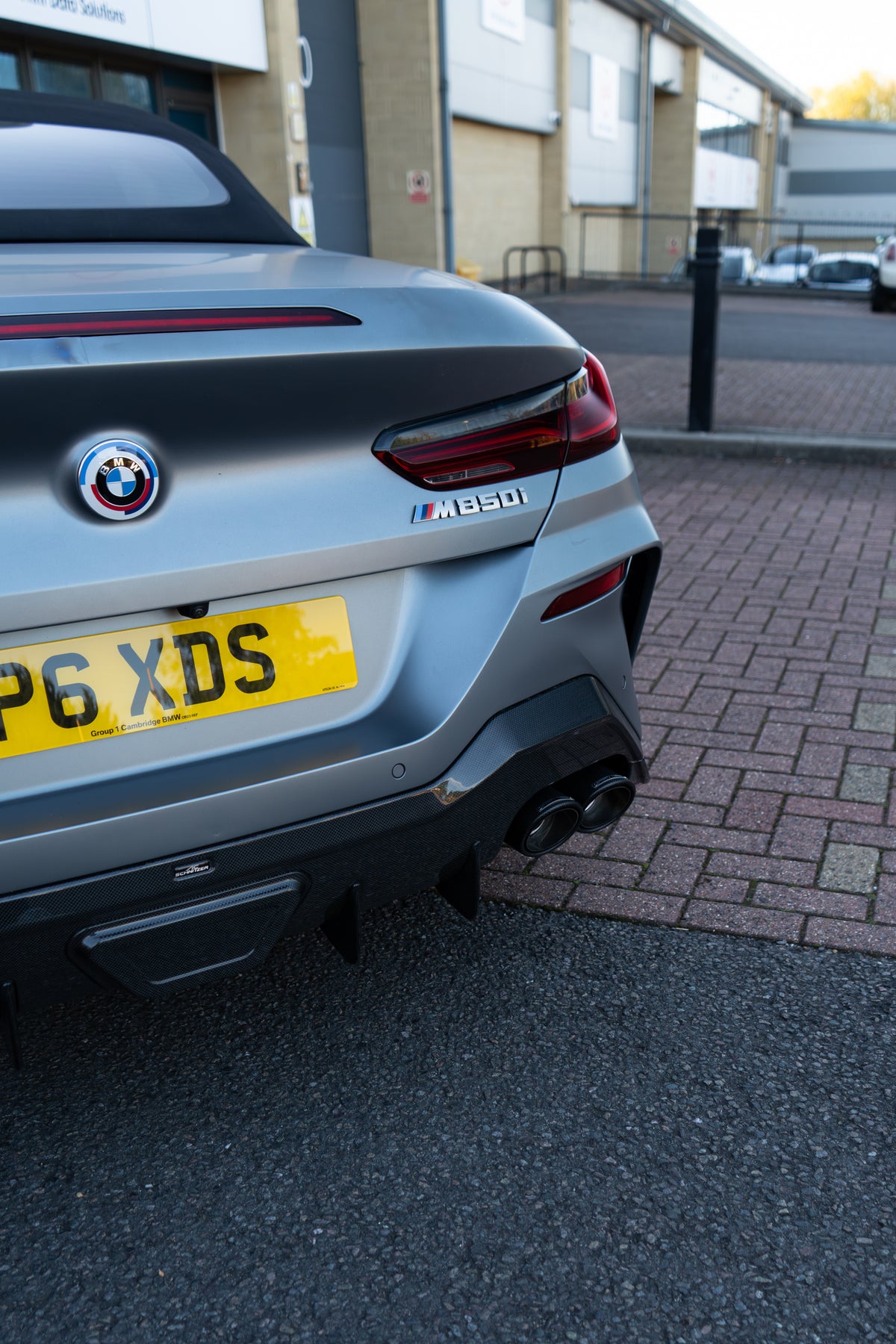 BMW 8 Series G14 / G15 AC Schnitzer Carbon Rear Diffuser