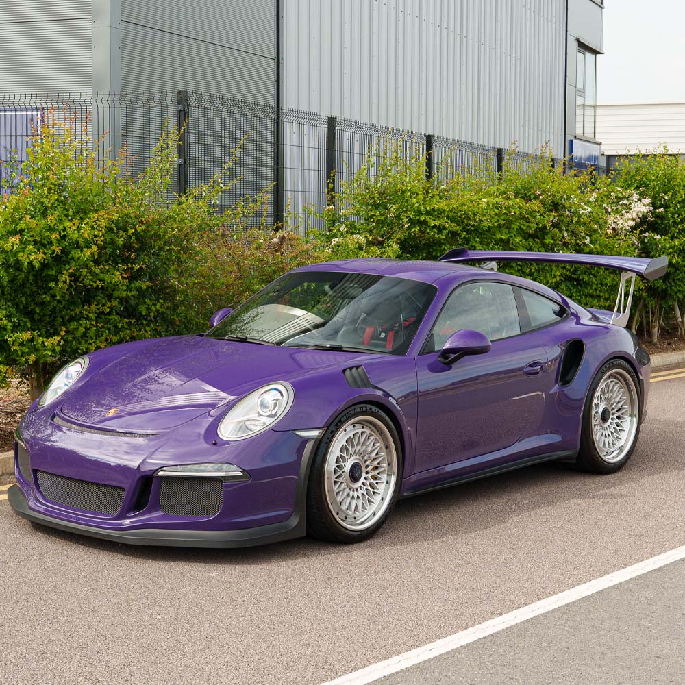 PORSCHE 911 GT2 RS/GT3 RS WING RISERS - SILVER - CT DESIGN