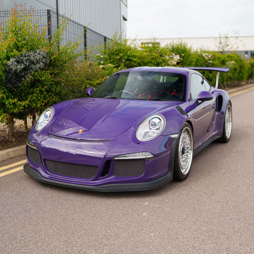 PORSCHE 911 GT2 RS/GT3 RS WING RISERS - SILVER - CT DESIGN