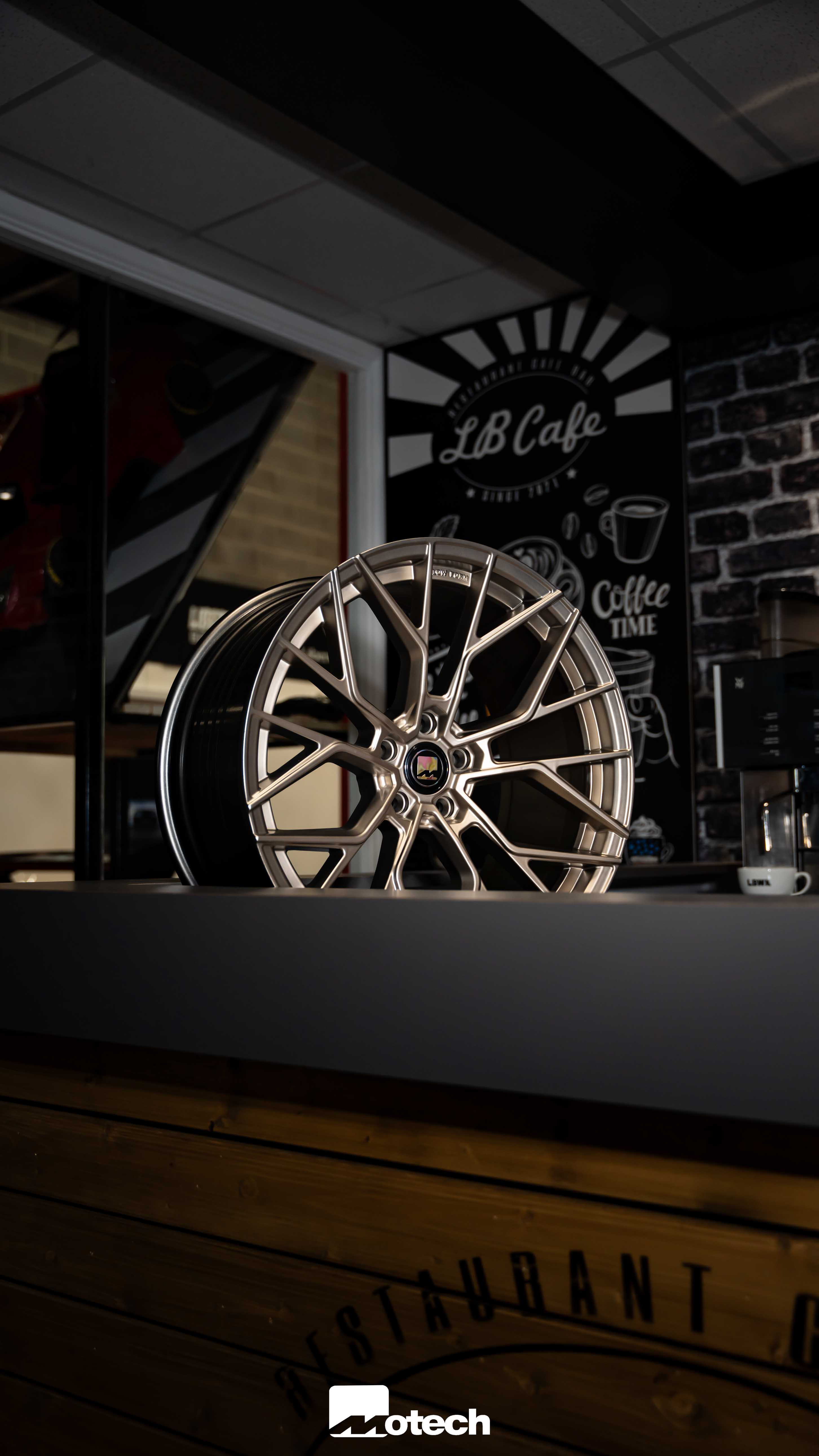 BMW 2 Series M240i G42 M-W3 20" Neodyme Gold Motech Wheels