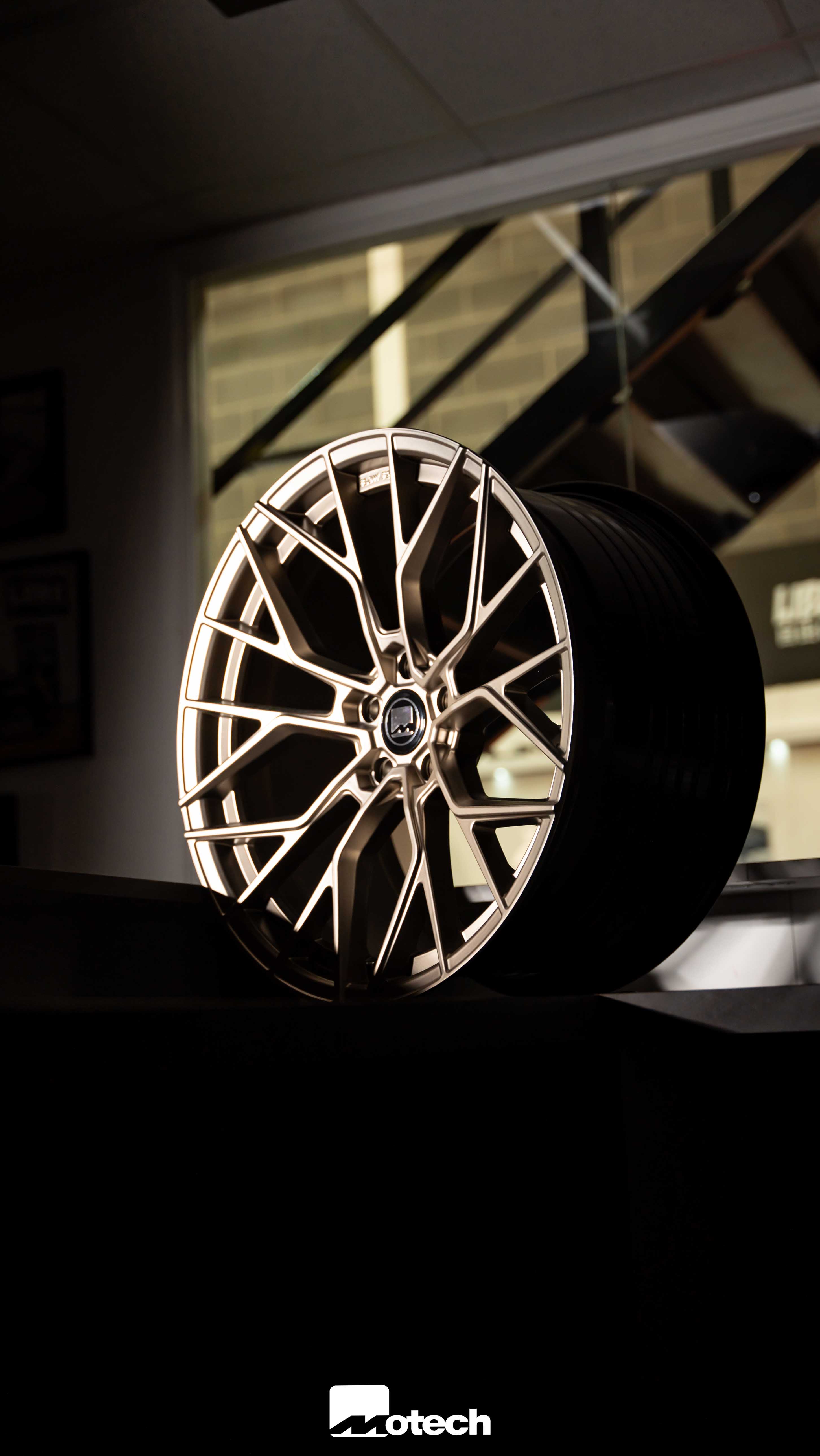 BMW 2 Series M240i G42 M-W3 20" Neodyme Gold Motech Wheels