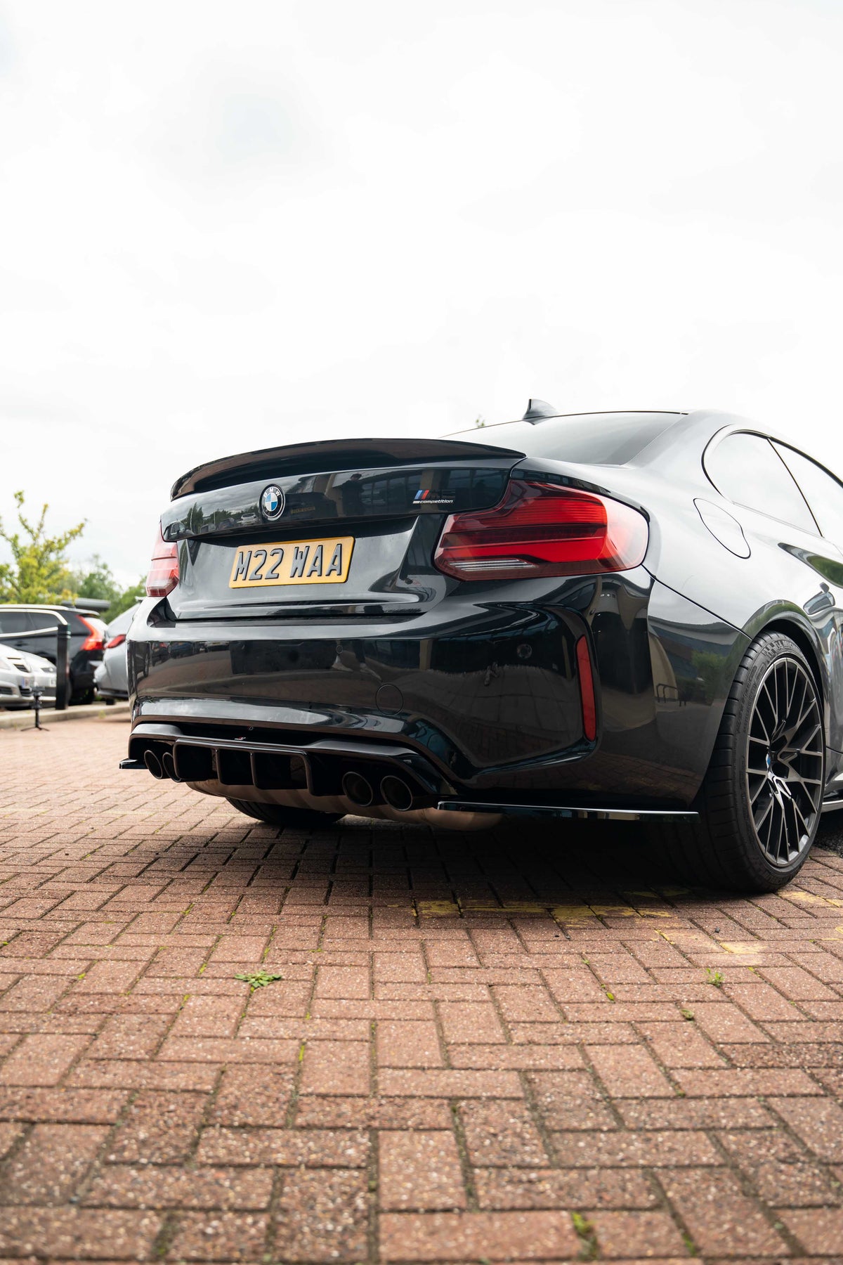 BMW F87 M2 Competition Maxton Design Rear Side Splitters