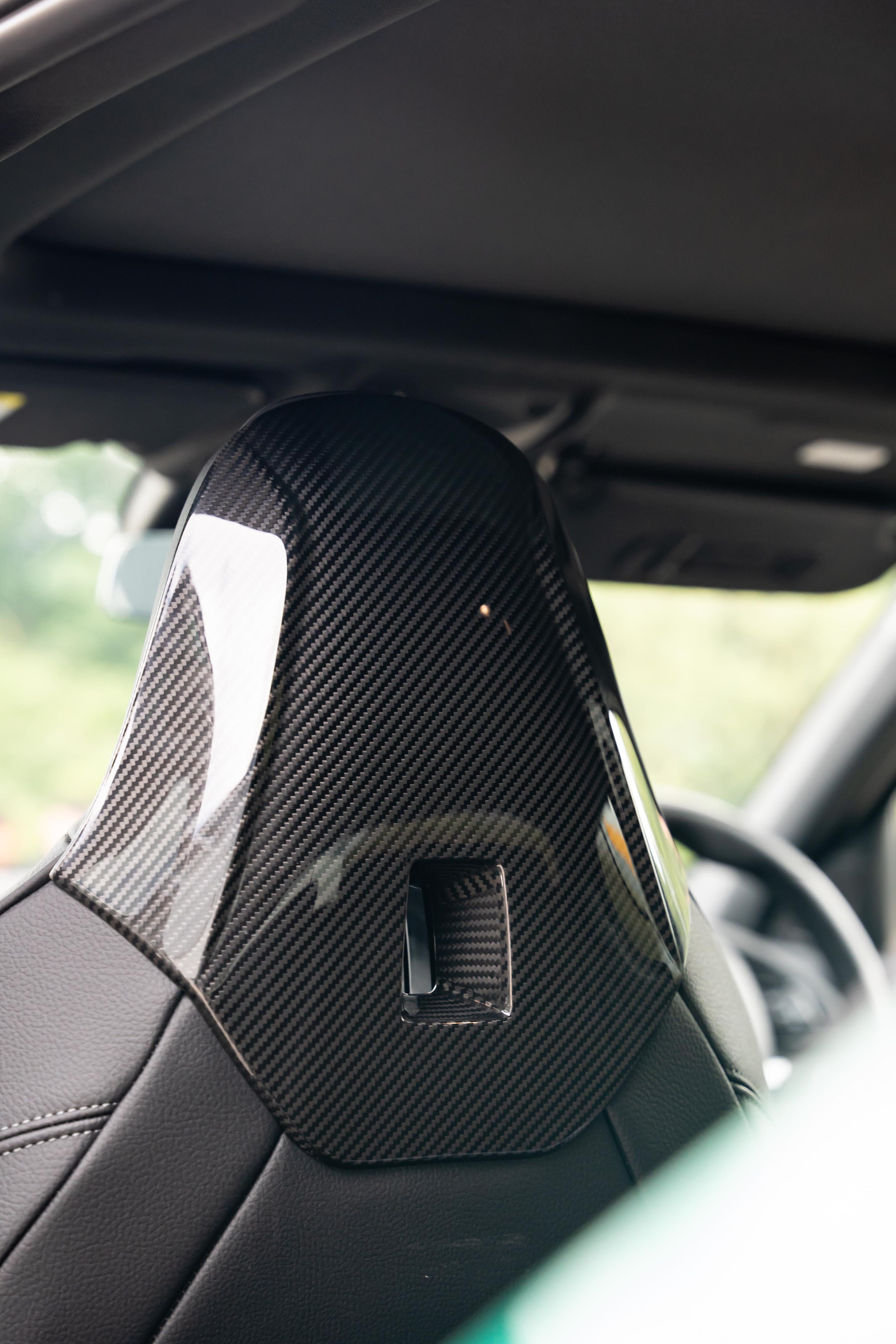 BMW M135i X Drive F40 Maxton Design Carbon Fibre Seat Backs