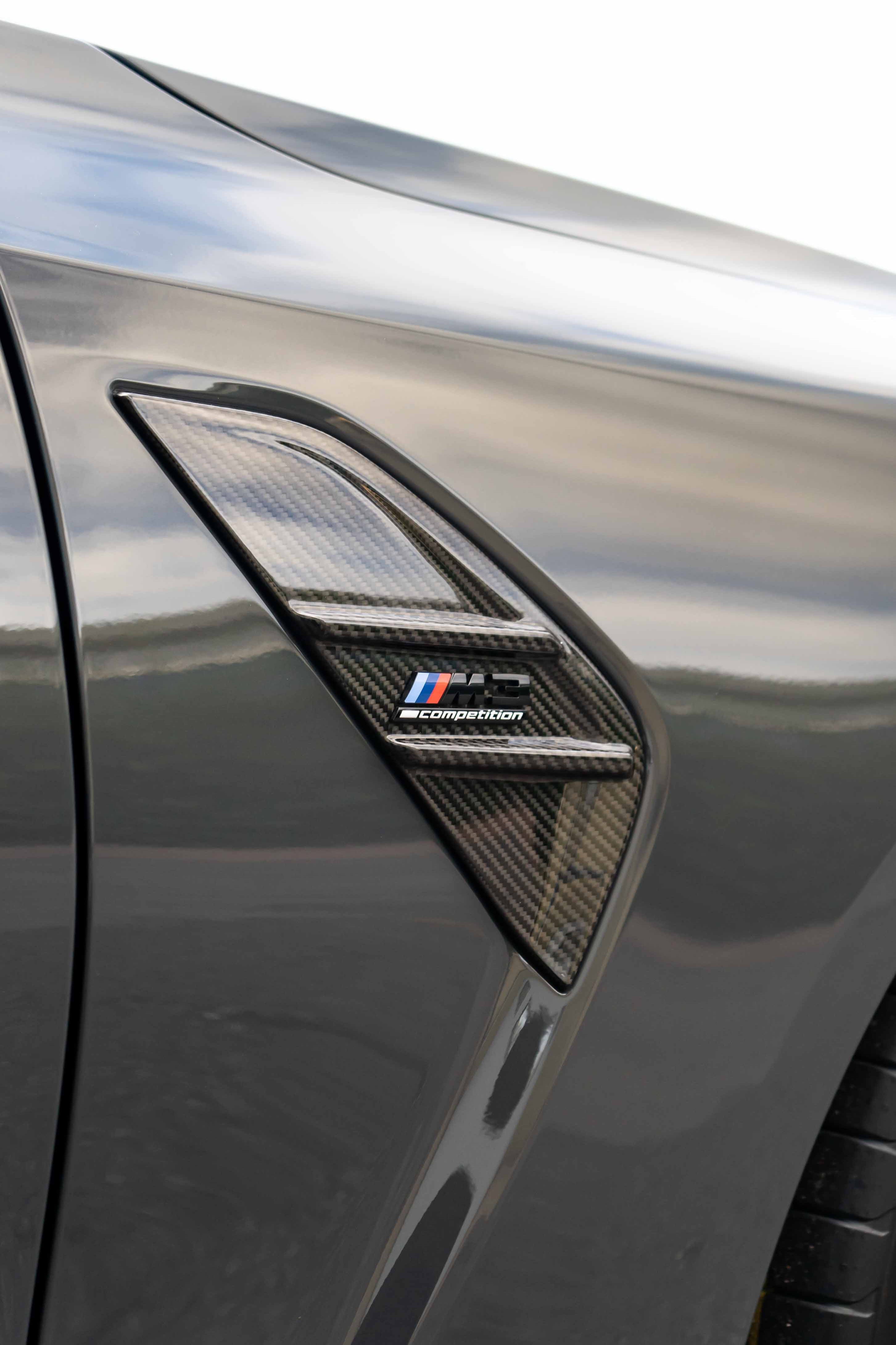 BMW M Performance Carbon fender badge G80/G81 M3