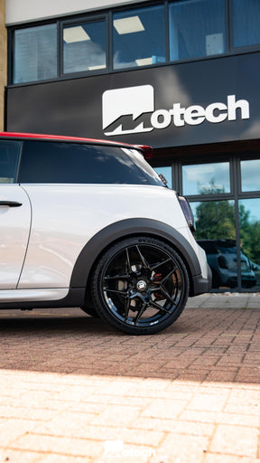 MINI F56 Cooper S/JCW M-W1 19" Gloss Black Motech Wheel