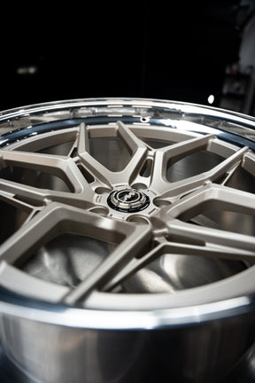 M4 G82 M-W1.2 Two-Piece Split Rim 20/21" White Gold Wheels