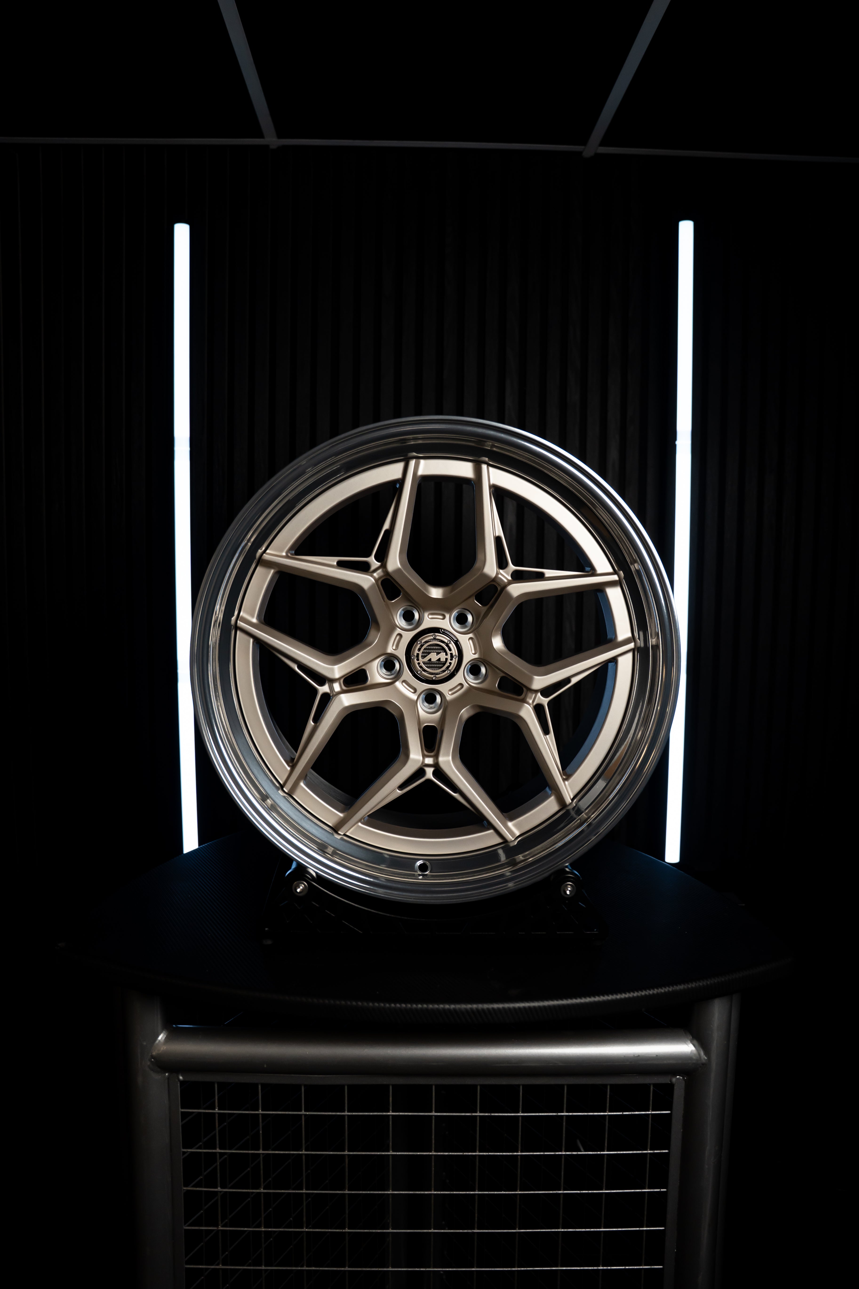 M3 G80 M-W1.2 Two-Piece Split Rim 20/21" White Gold Wheels