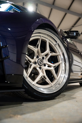 M3 G80 M-W1.2 Two-Piece Split Rim 20/21" White Gold Wheels