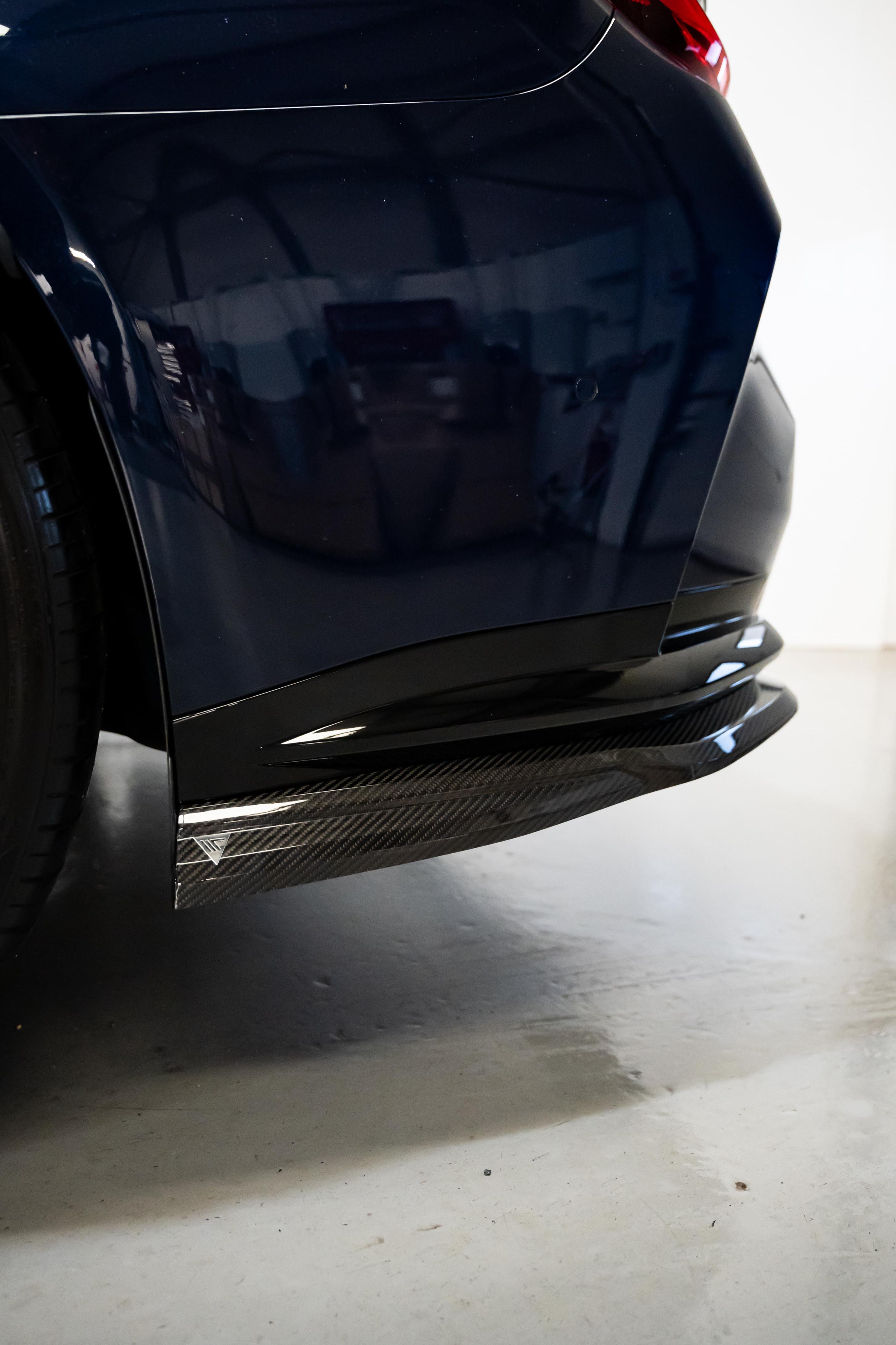 BMW M3 G80 Maxton Design Carbon Fibre Rear Side Splitters