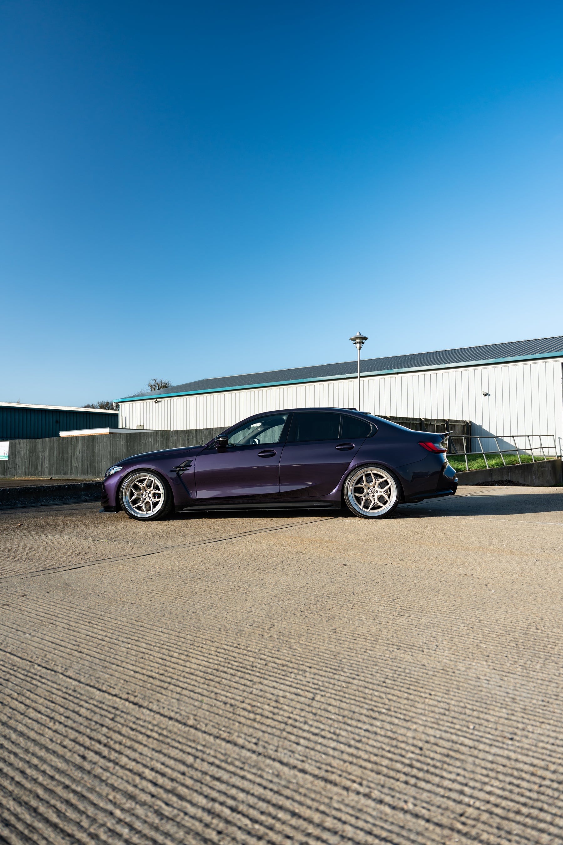 M3 G80 M-W1.2 Two-Piece Split Rim 20/21" White Gold Wheels