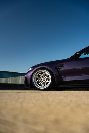 M3 G80 M-W1.2 Two-Piece Split Rim 20/21" White Gold Wheels