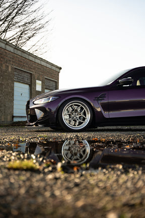 M3 G80 M-W1.2 Two-Piece Split Rim 20/21" White Gold Wheels