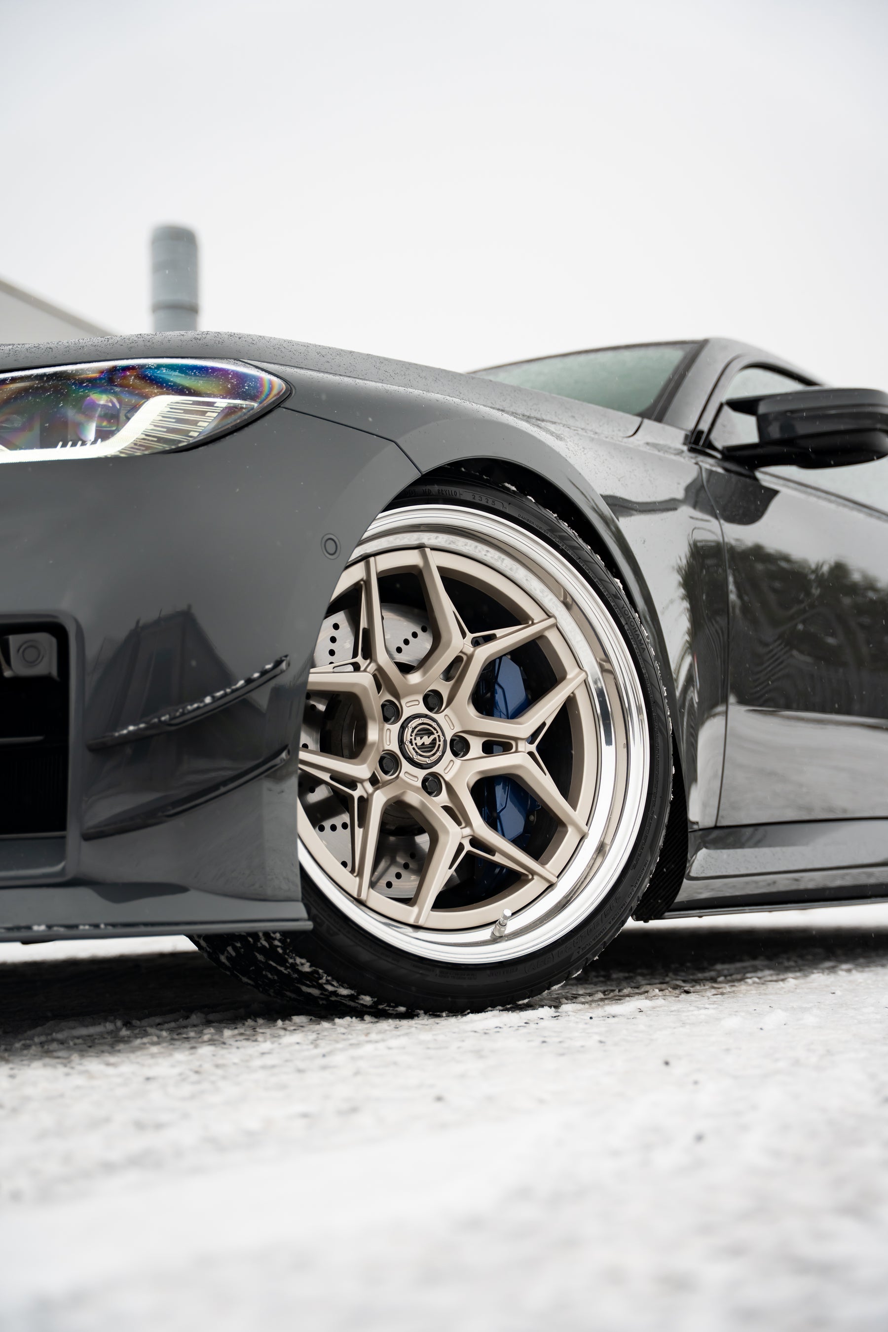 M2 G87 M-W1 Two-Piece Split Rim 20/21" White Gold Wheels