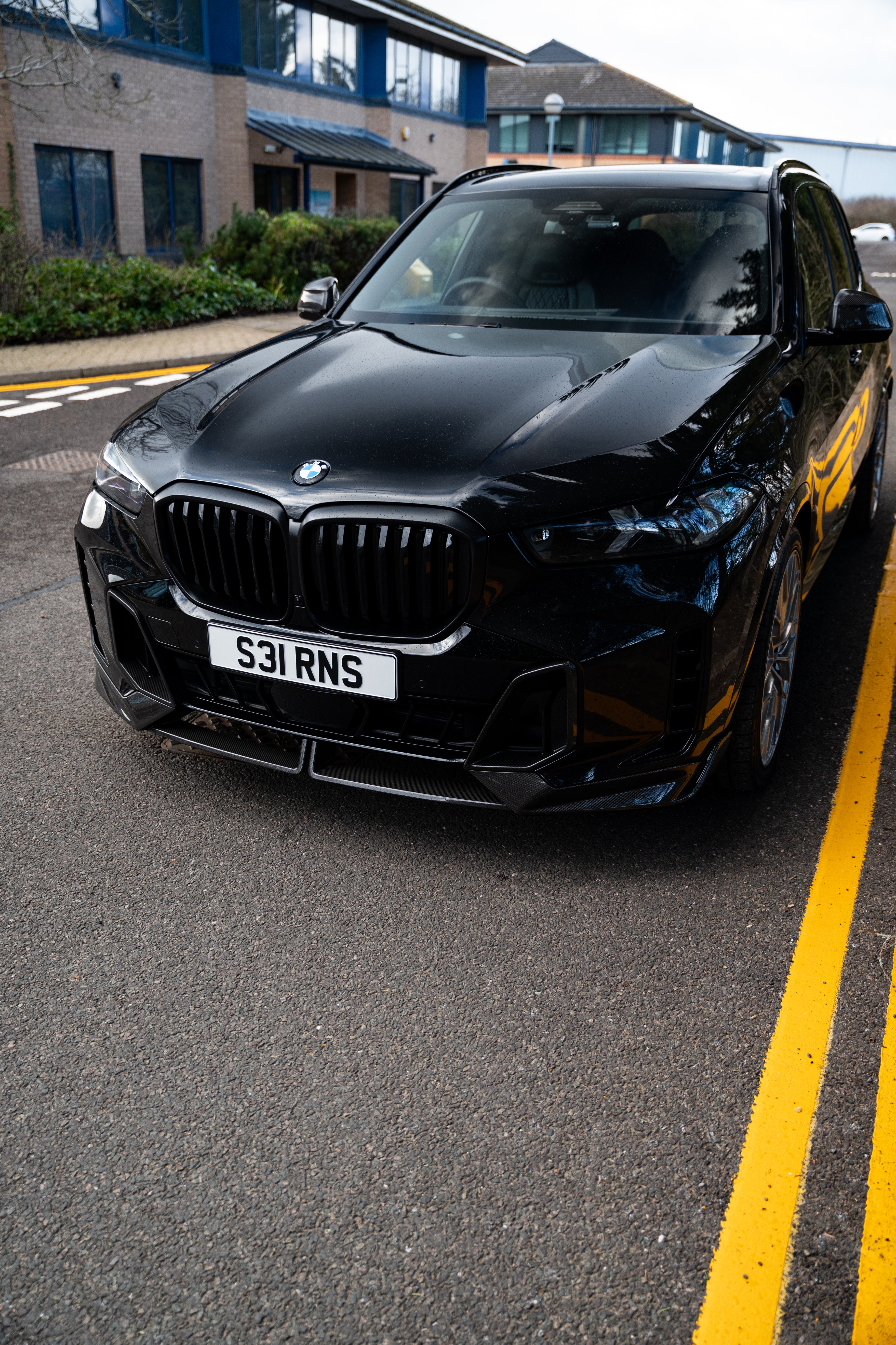 BMW X5 LCI M Performance Carbon Front Splitter
