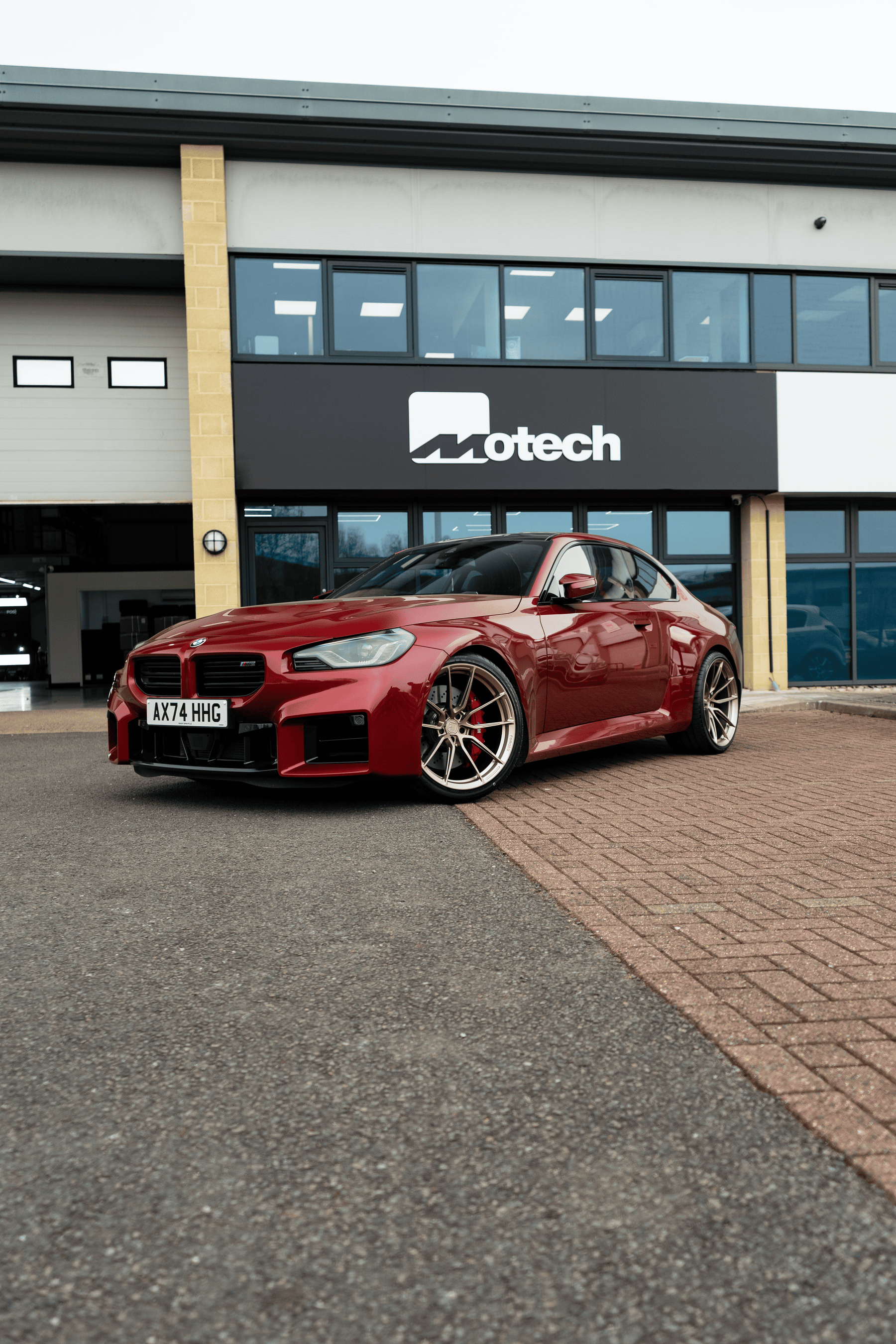 M2 G87 M-W4 20/21" Neodyme Gold Forged Wheels