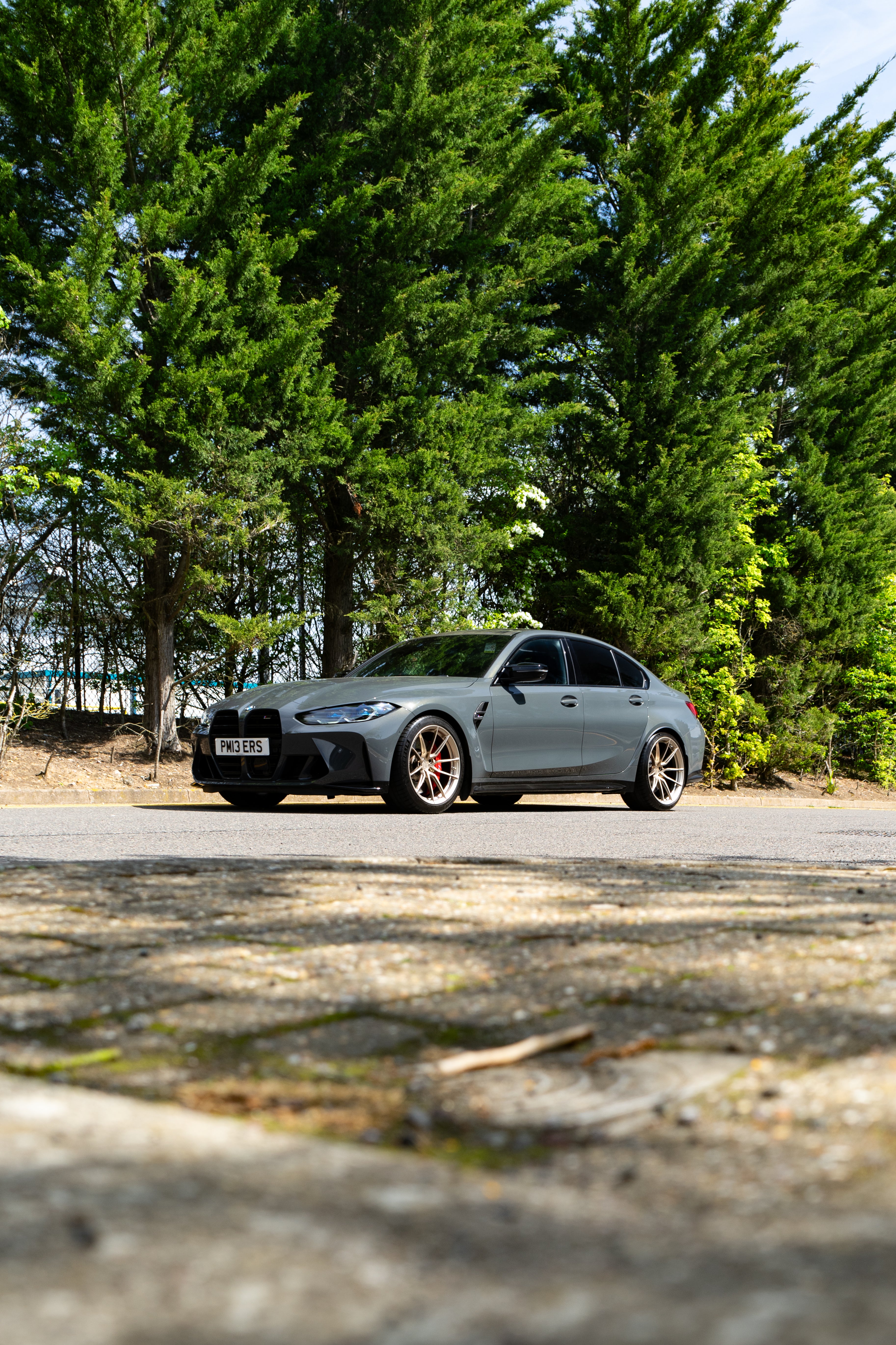 M3 G80 M-W4 19/20" Neodyme Gold Forged Wheels