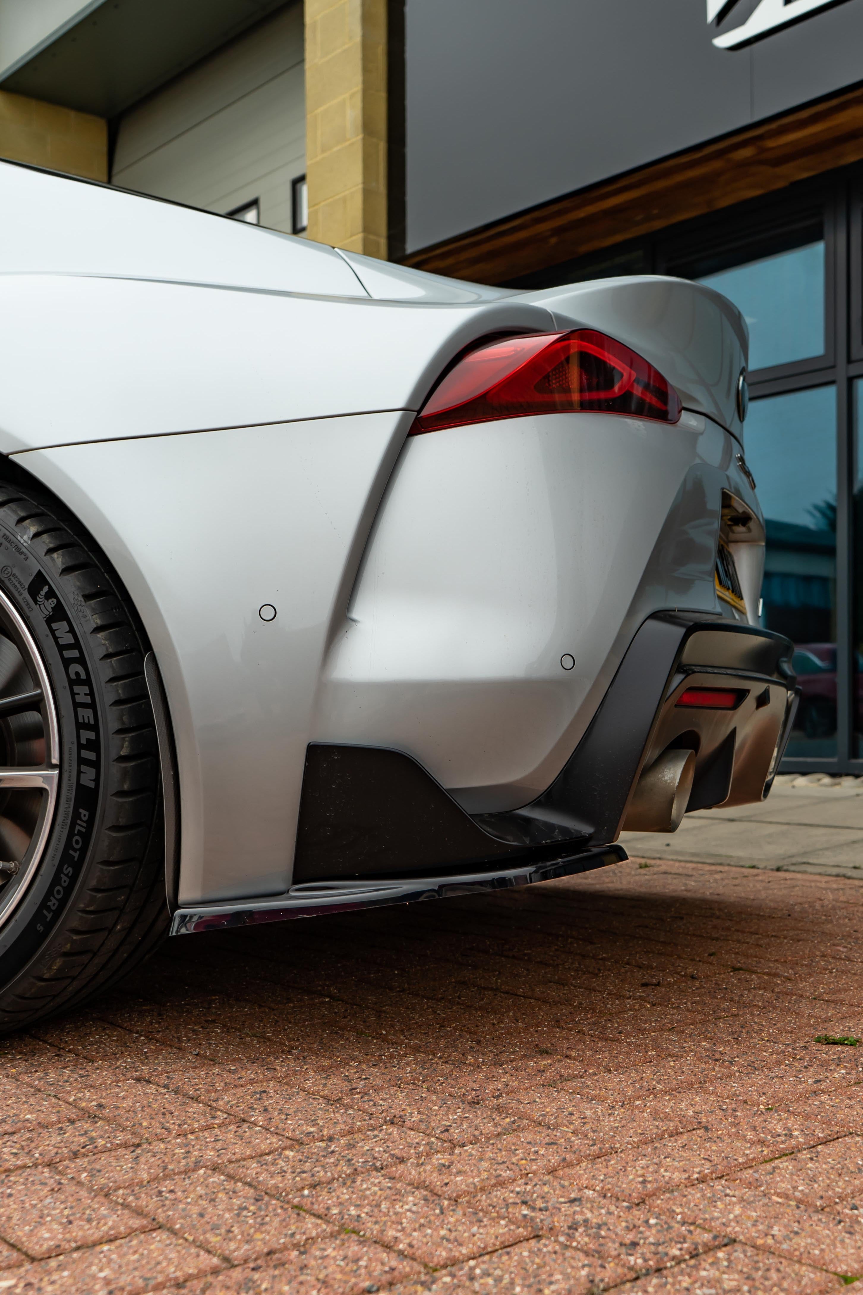 Toyota A90 Supra Maxton Design Rear Side Splitters