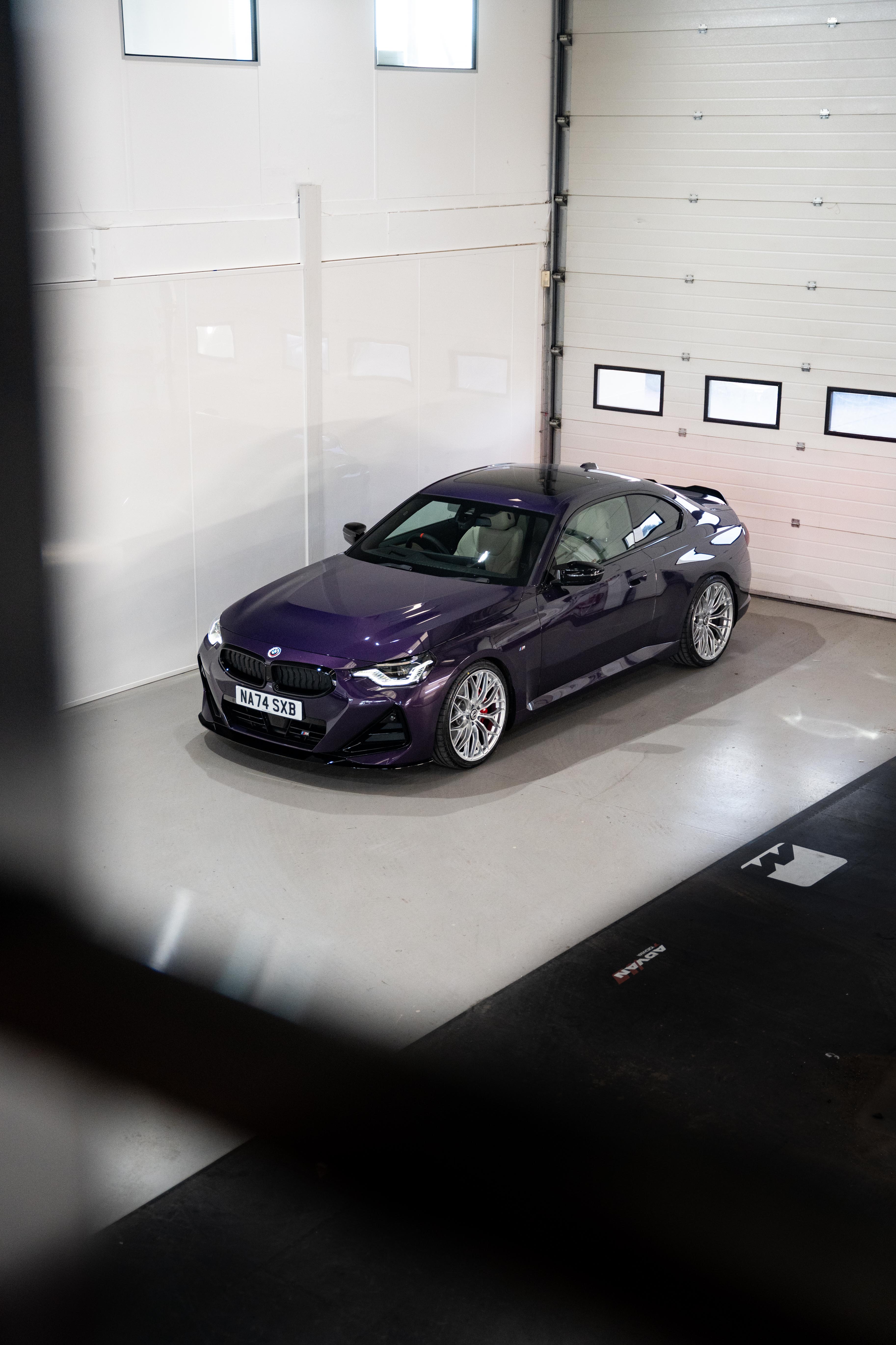 BMW 2 Series G42 TRE Gloss Black Front Splitter