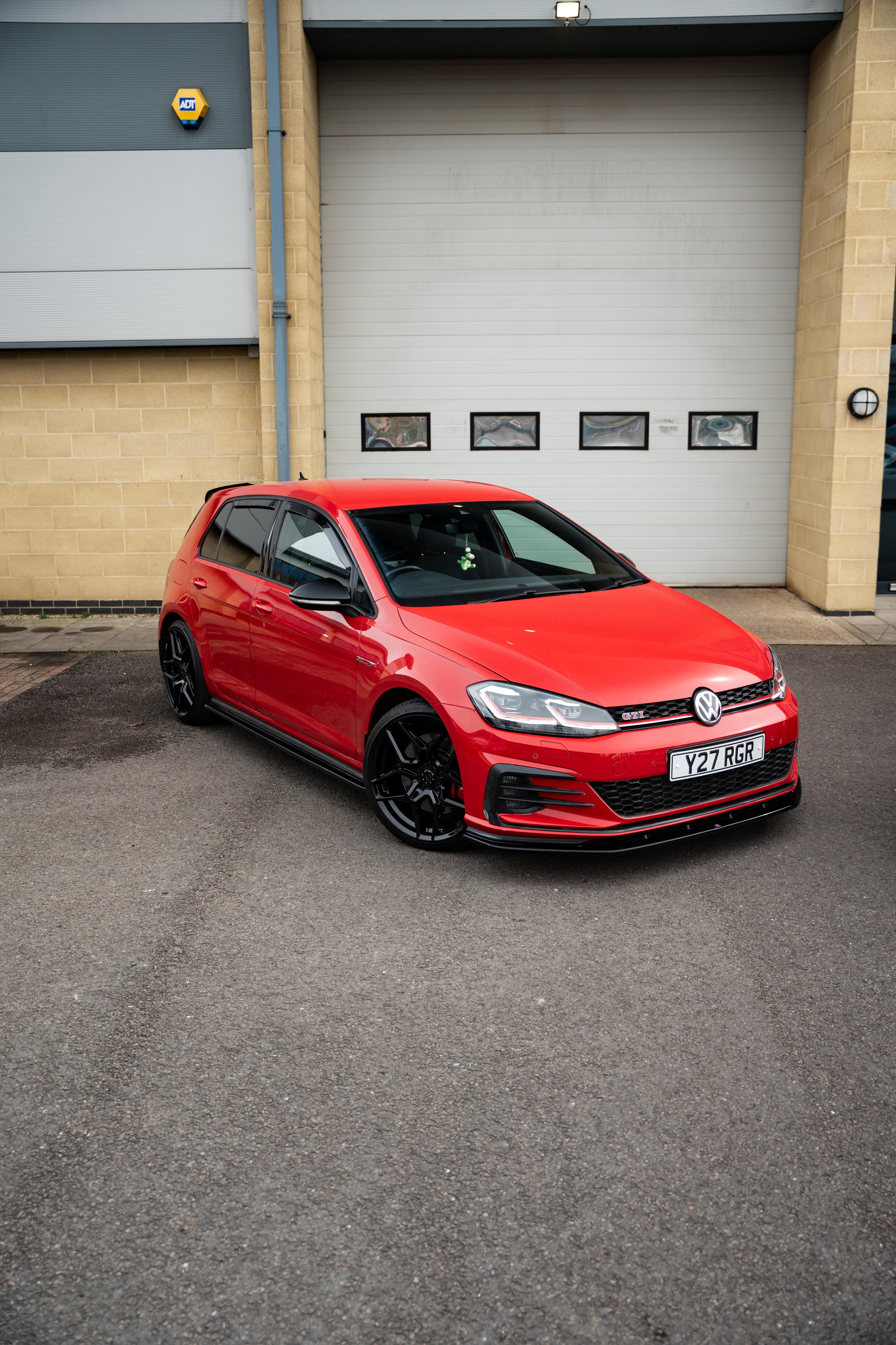 VW Golf Mk7/7.5 GTI/R M-W1 19" Precision Black Motech Wheel