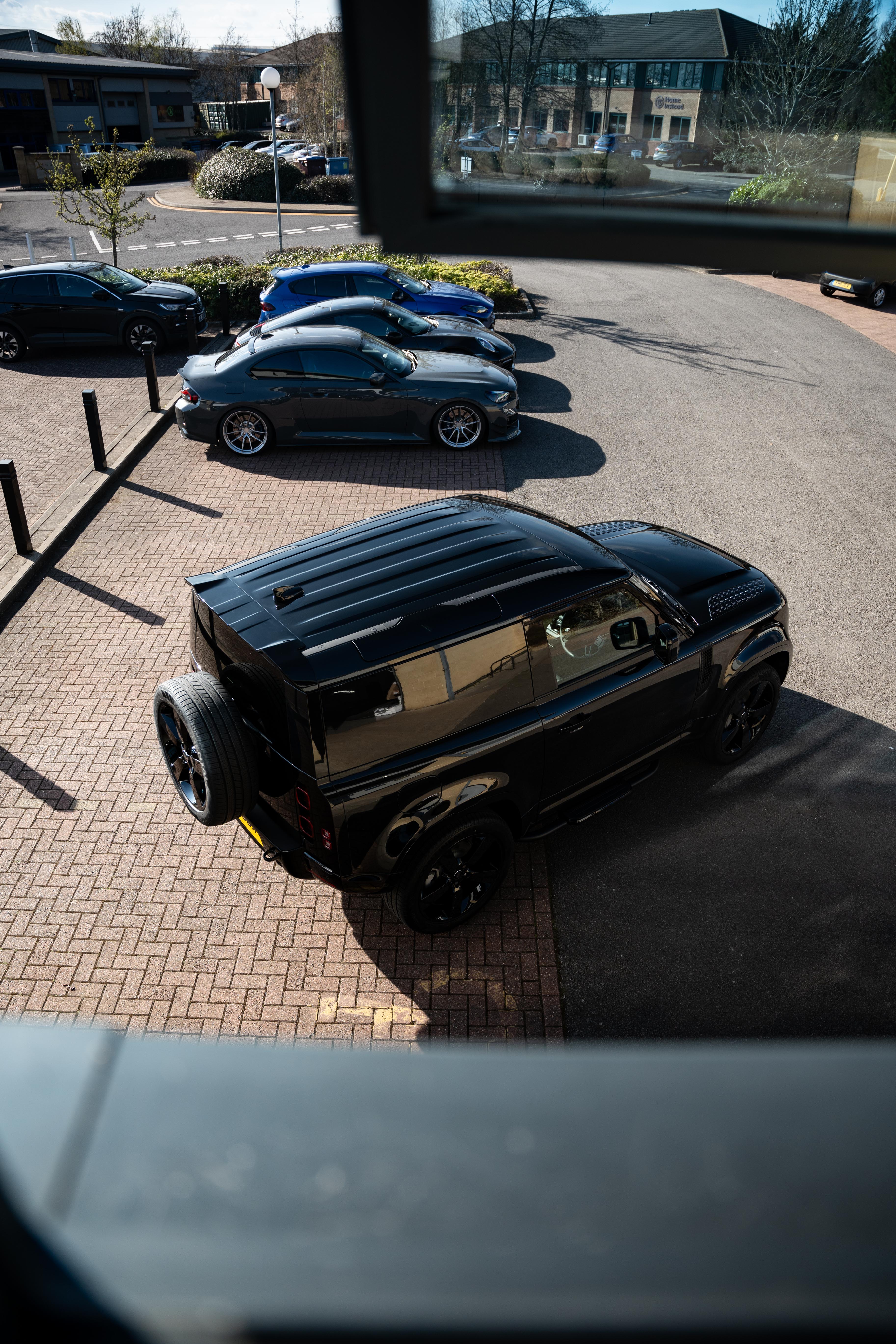 Land Rover Defender Gloss Black Spoiler